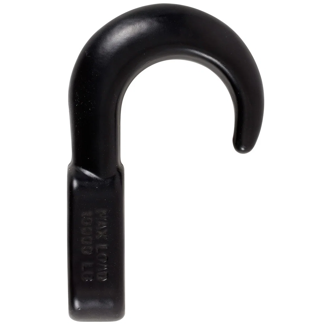 05611 – HAMPTON PROD Tow Hook, Functional 10000 Pounds Capacity Universal Black Forged Steel Single
